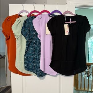 NWT & NWOT BUNDLE of 5 Blouses - Size Medium